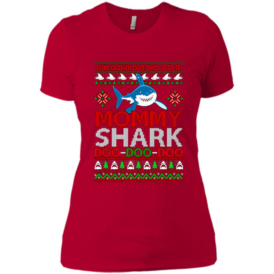 Mommy shark Doo Doo Doo Christmas sweatshirt PINGPONG