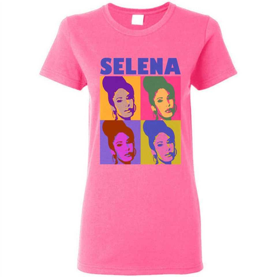 Selena Gomez Light Color - Ladies Short-Sleeve