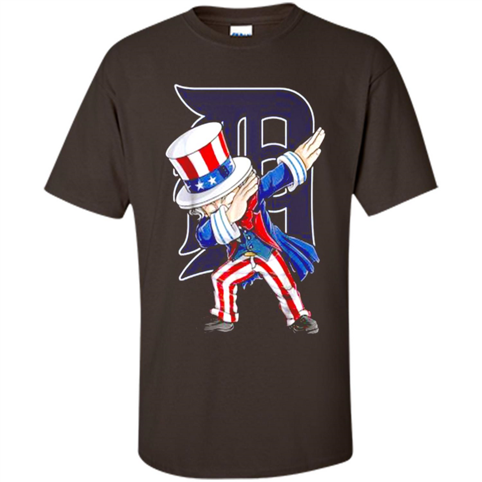 MLB DETROIT TIGERS UNCLE SAM DABBING INDEPENDENCE DAY