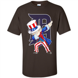 MLB DETROIT TIGERS UNCLE SAM DABBING INDEPENDENCE DAY