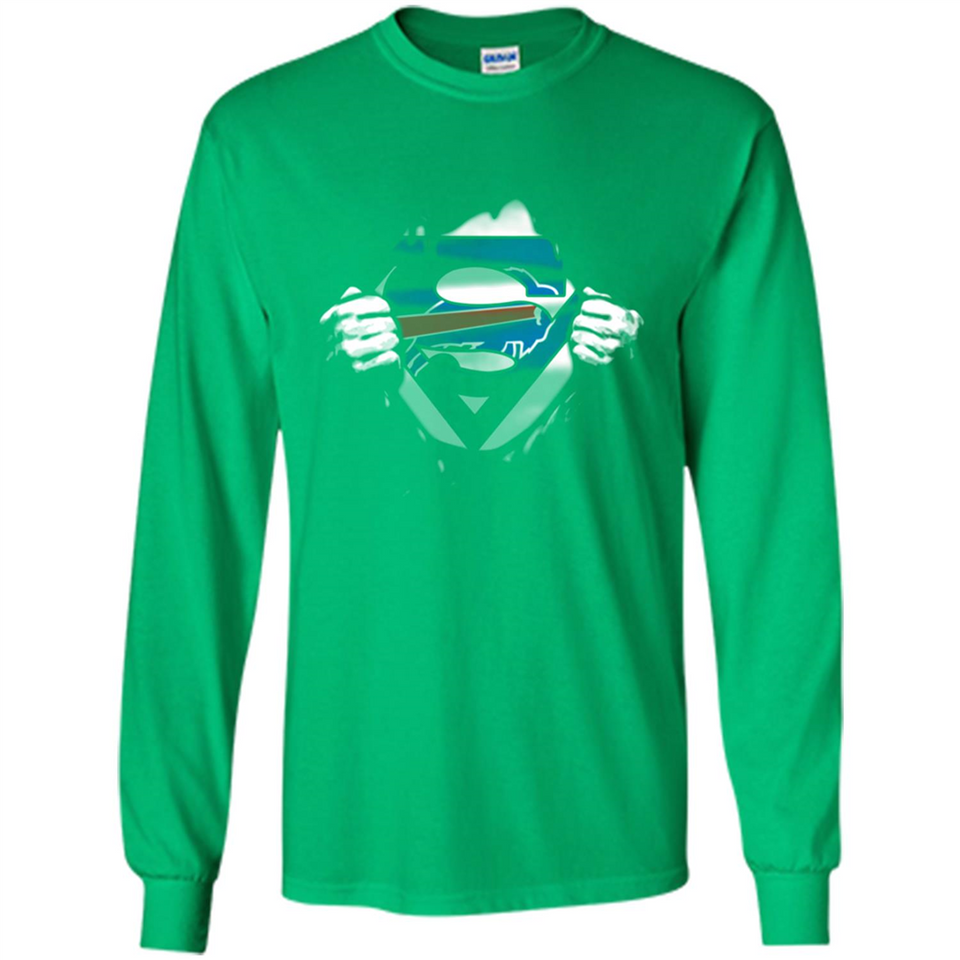 Buffalo Bills And Superman Fans - Long Sleeve T-Shirt