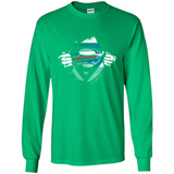 Buffalo Bills And Superman Fans - Long Sleeve T-Shirt