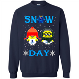 Snow Day Shirt For Kansas City Royals Vs Minion Fans pingpong