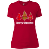 Plaid Christmas Tree Shirt Merry Christmas Plaid is Rad