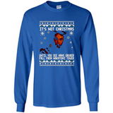 It's Not Christmas Until You See Hans Gruber Fall Ugly Christmas PINGPONG