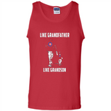 Chicago Cubs GrandFather Like GrandSon - Tank Top