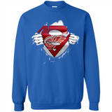 Detroit Red Wings And Superman Fans - Sweatshirt