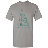 Merry Catmas Funny Cat Christmas Tree Sweatshirt - Shirt
