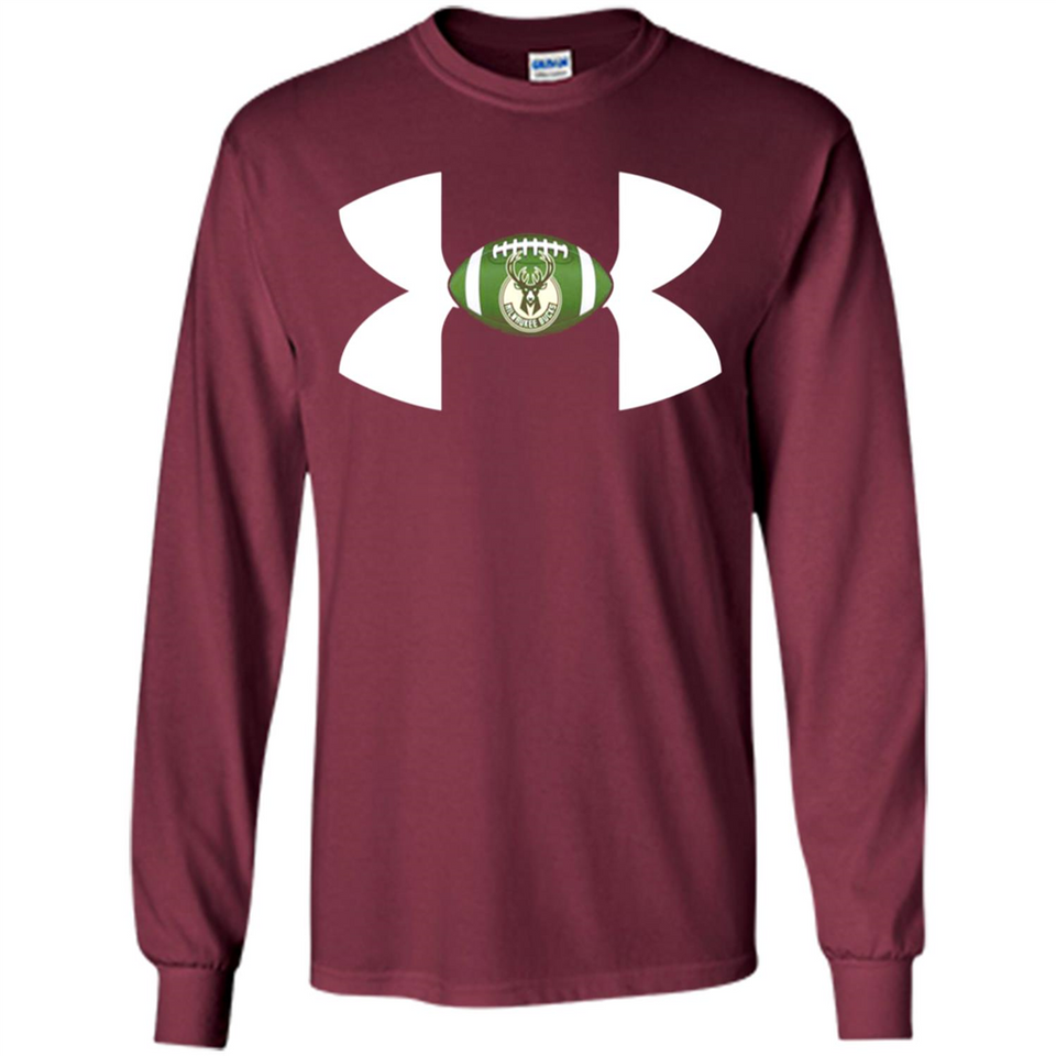 Milwaukee Bucks Under Armour Logo - Long Sleeve T-Shirt