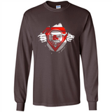 Boston Red Sox And Superman Fans - Long Sleeve T-Shirt