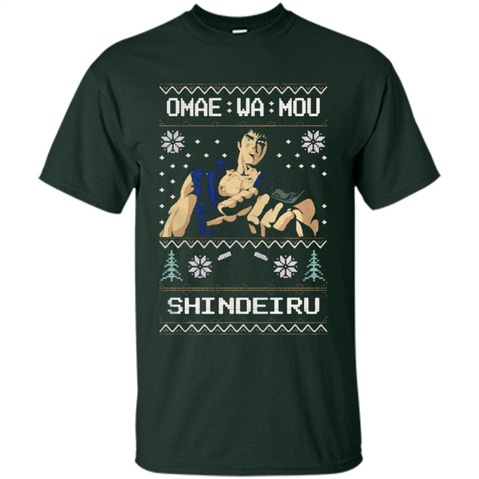 Omae Wa Mou Shindeiru Ugly Christmas Sweater - Shirt