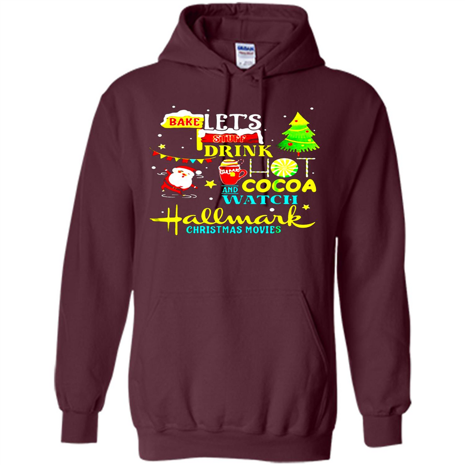 Santa claus i just want to bake stuff and waych christmas movi PINGPONG - Hoodie