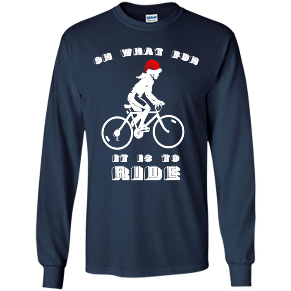 Christmas Cycling Shirt - Christmas Cycling