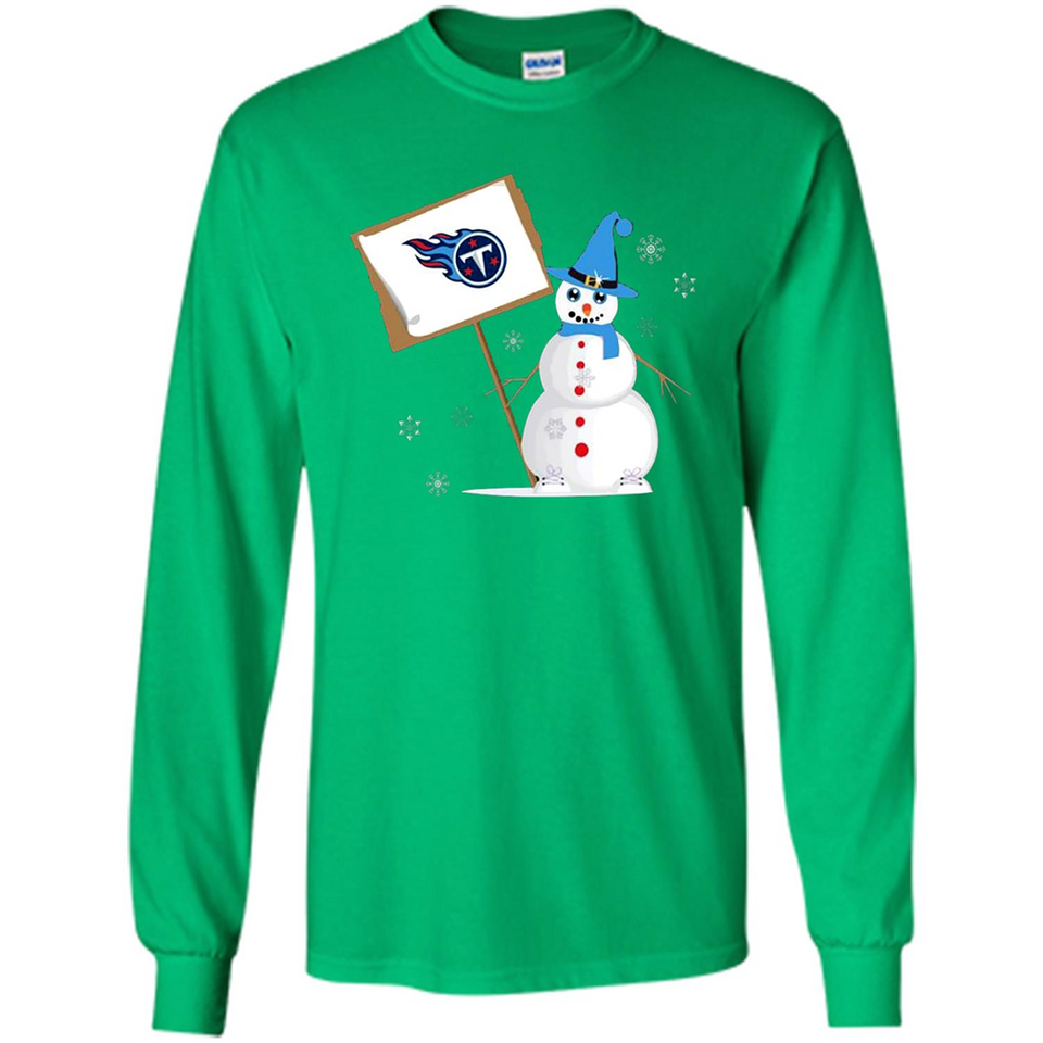 Tennessee Titans Snowman Funny