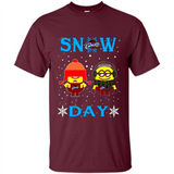 Snow Day Shirt For Cleveland Cavaliers Vs Minion Fans pingpong