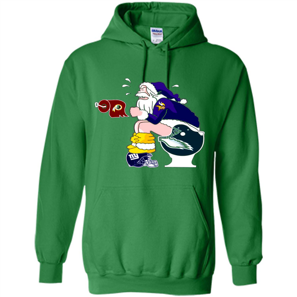 Minnesota Vikings Toilet Santa Claus PINGPONG