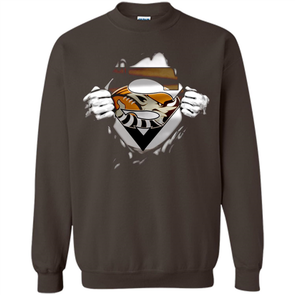 Cleveland Browns And Superman Fans - Sweatshirt