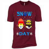 Snow Day Shirt For Kansas City Royals Vs Minion Fans pingpong