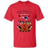 New England Patriots NFL Reindeer Funny Merry Christmas And Happy New Year