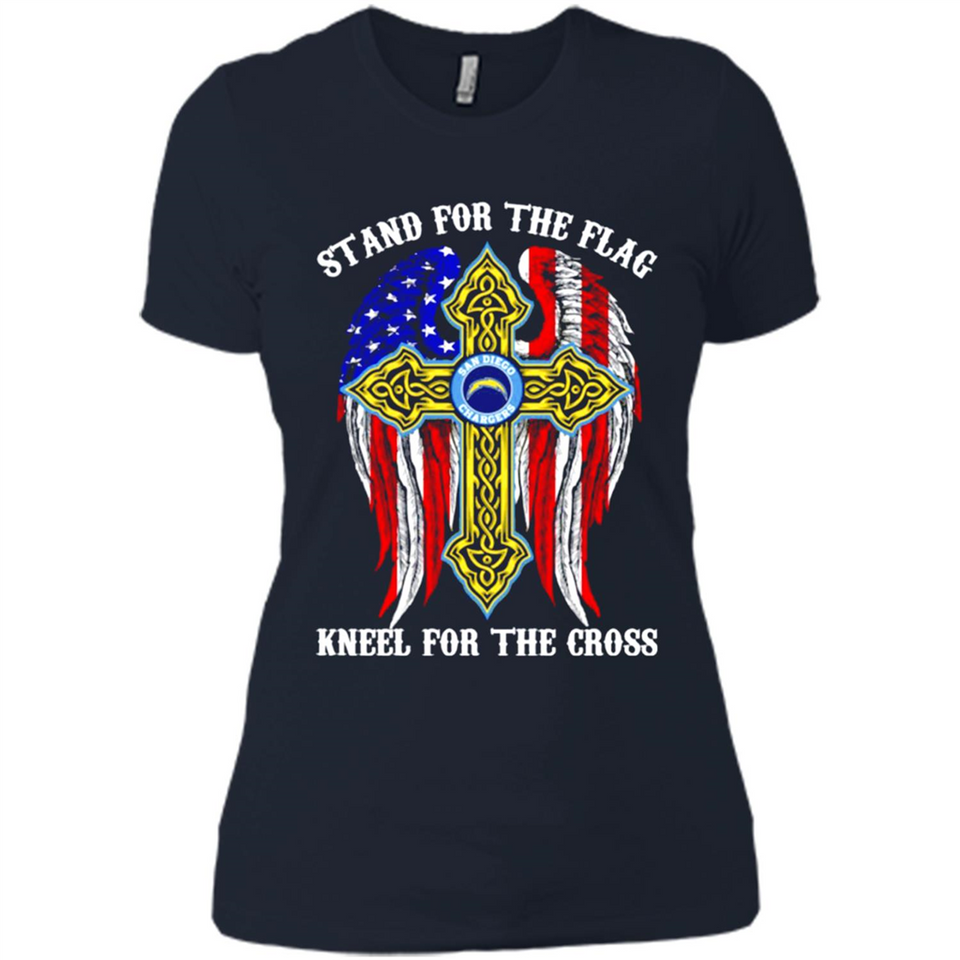 Chargers - stand for the flag kneel for the cross