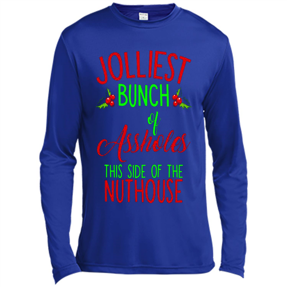 Jolliest Bunch Of Assholes This Side Of The Nuthouse Shirt PINGPONG - Canvas Long Sleeve T-Shirt
