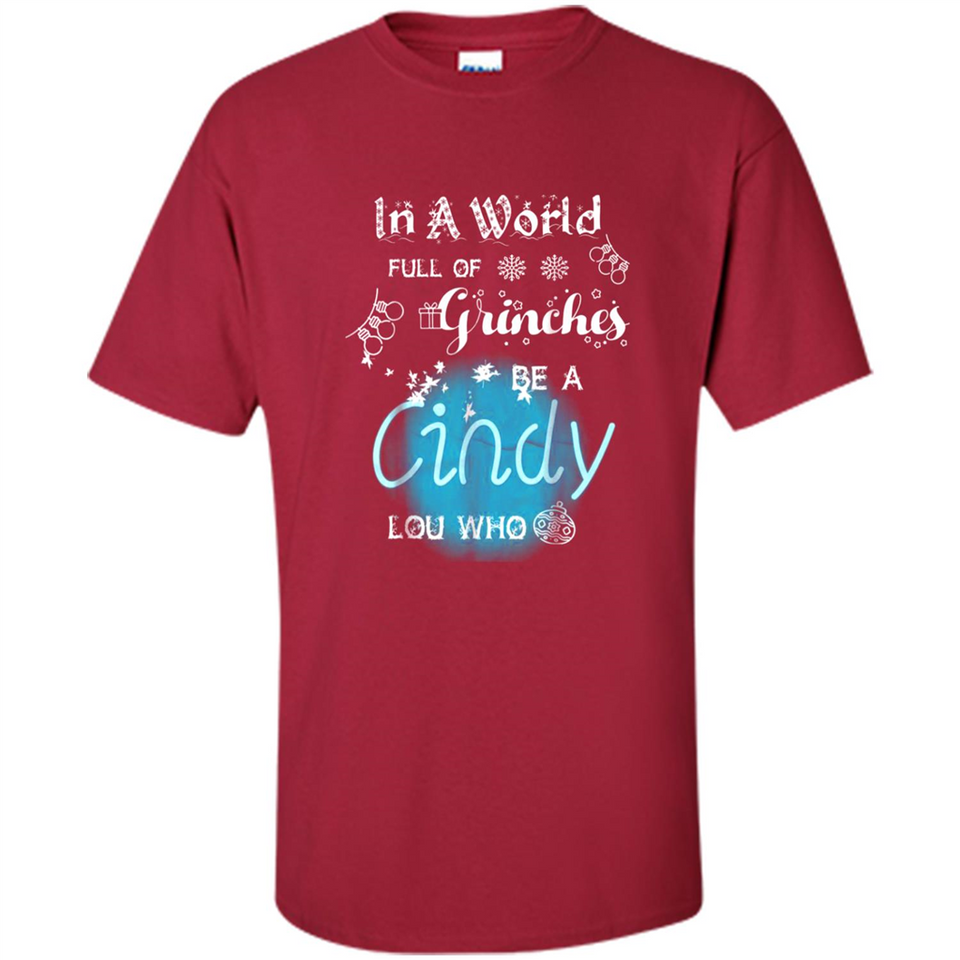 In A World Full Of Grinches Be A Cindy Lou Who PINGPONG