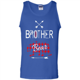 Brother Shirt Buffalo Plaid Family Camping Bear Tee - Tank Top