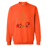 Snoopy Merry Christmas with Christmas tree T-Shirt - Sweatshirt