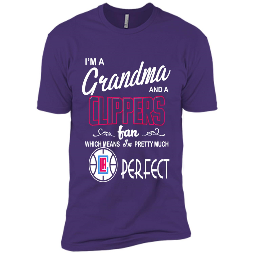 I'M A Grandma And A Los Angeles Clippers Fans