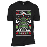 Chemist Tree Shirt Oh Chemistry Tree Ugly Christmas - Premium Short Sleeve T-Shirt
