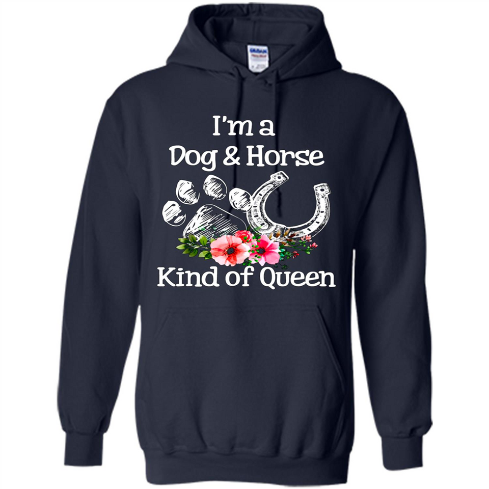 I'm A Dog & Horse Shirt Animal Lover Gift