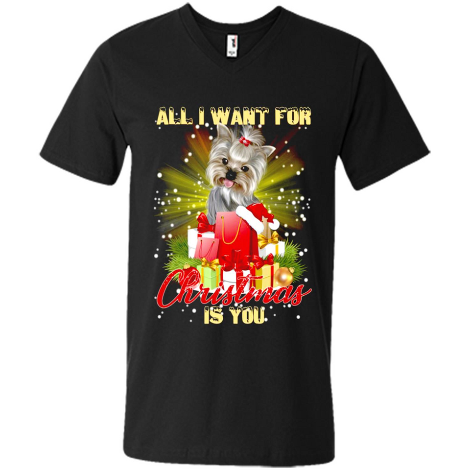 All I Want For Christmas Is You Yorkie Yorkshire Terrier