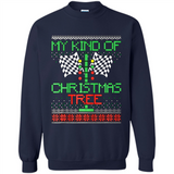 Funny Drag Racing Ugly Christmas Holiday Tree PING PONG