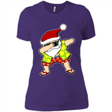 Dabbing Santa Christmas In July 1 - Ladies' Boyfriend T-Shirt