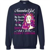 November Butterfly Girl - Sweatshirt