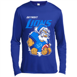 Grumpy Santa Claus Detroit Lions Football Team PINGPONG