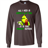 The Grinch - All I Need Is Coffee & My Dog It Is Too Peopley Outside