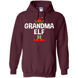 Grandma Elf Shirt -Family Matching Christmas Pajamas - Hoodie