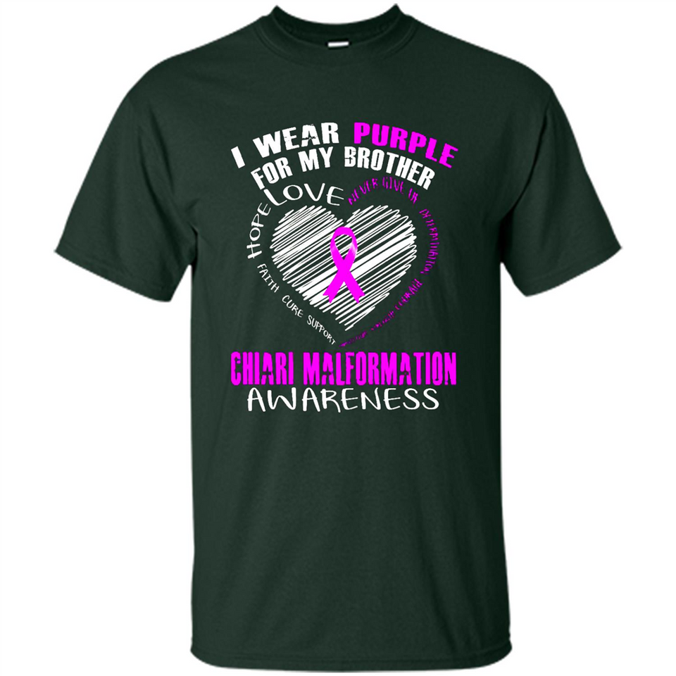 I Wear Purple For My Brother Chiari Malformation - Shirt