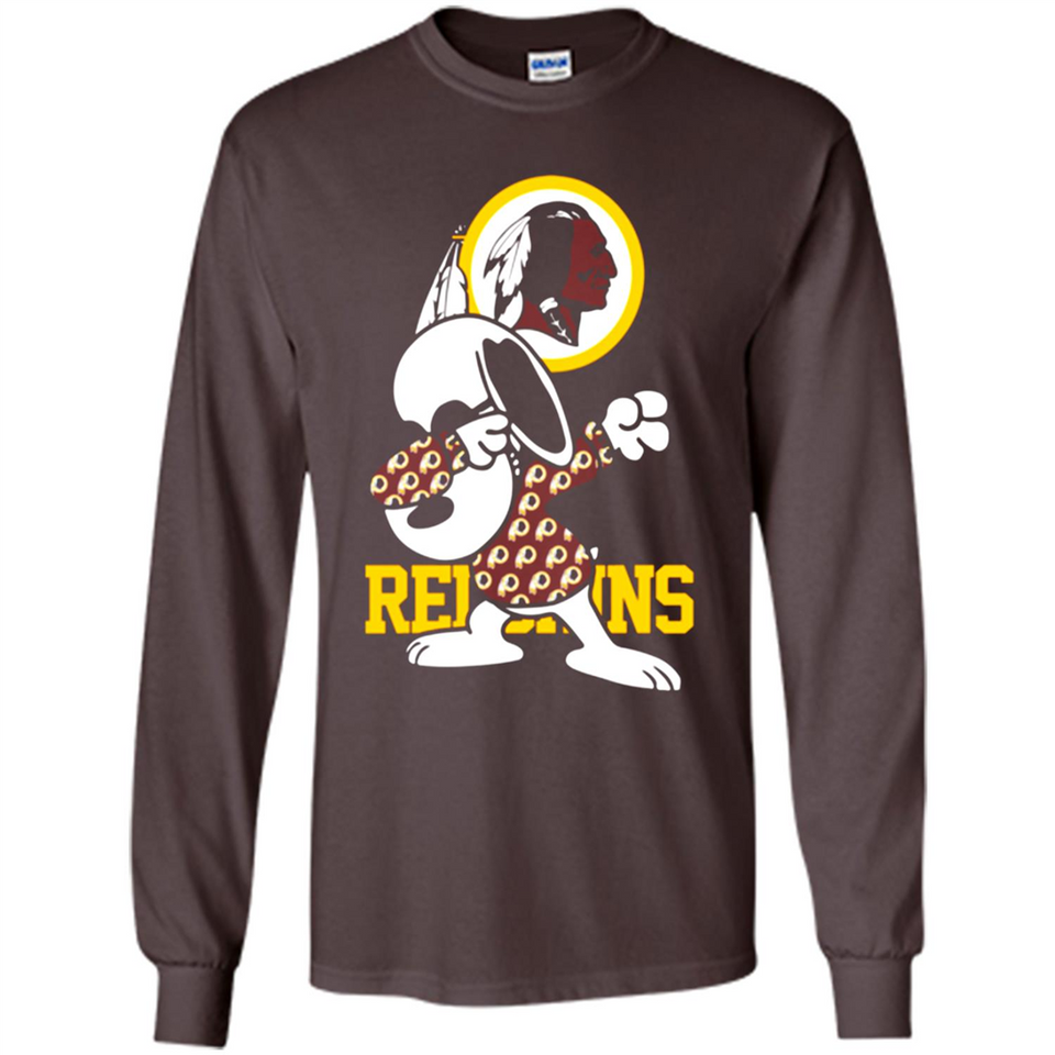 Washington Redskins Snoopy Dabbing PINGPONG