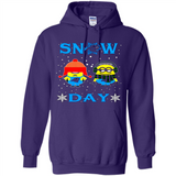 Snow Day Shirt For Carolina Panthers Vs Minion Fans pingpong