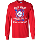 Don't Ask Me Why I'm A Philadelphia 76ers Fan Ask Yourself