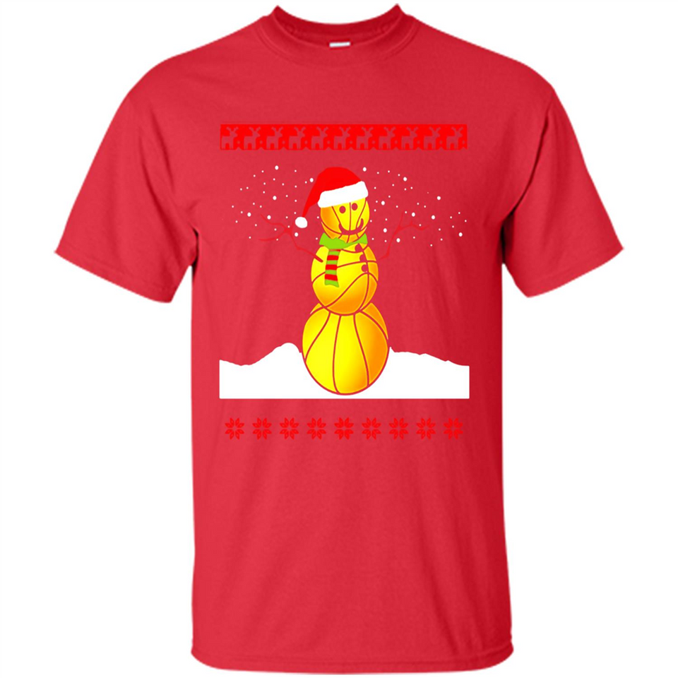 Basketball Santa Funny Christmas - Shirt