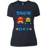 Snow Day Shirt For Buffalo Bills Vs Minion Fans pingpong