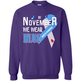 November We Wear Blue Diabetes Awareness