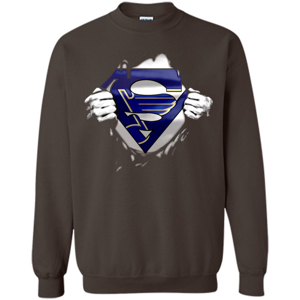 St. Louis Blues And Superman Fans