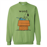 Snoopy Word - Sweatshirt
