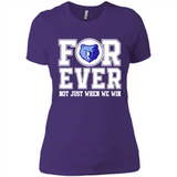 Memphis Grizzlies Forever For ever not just when we win - Ladies' Boyfriend T-Shirt