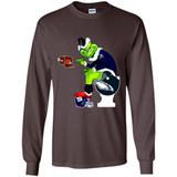 Los Angeles Rams Toilet Grinch Santa Claus Football Fan PINGPONG