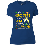 Let’s Bake Stuff Drink And Watch Hallmark Christmas Movies Sweatshirt PINGPONG